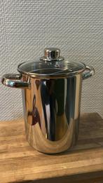 Captain Cook RVS Kookpan met Deksel, Kookpan of Snelkookpan, Gebruikt, Inductieplaat, Ophalen of Verzenden