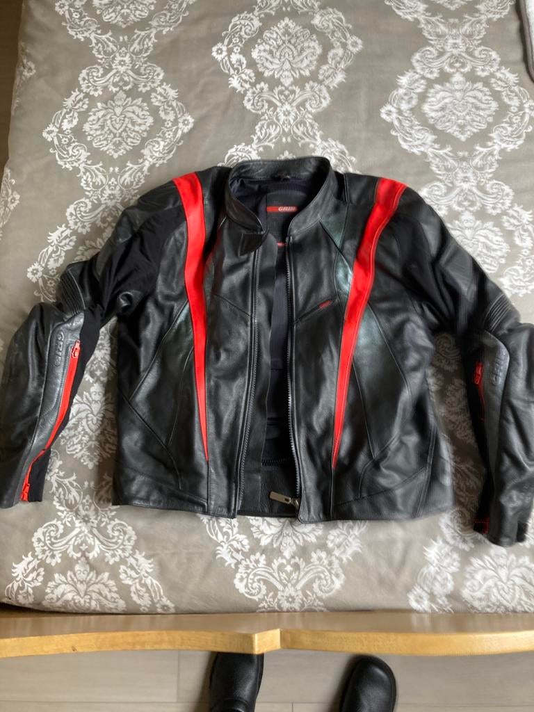 Hele mooie nette motorkleding, Motoren, Ophalen of Verzenden, Tweedehands, Jas | leer