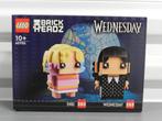 LEGO BRICK HEADZ Wednesday en Enid (40750), Ophalen of Verzenden, Nieuw, Complete set, Lego