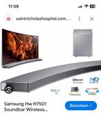 Samsung Curved Soundbar HW-H7501, Ophalen of Verzenden, Bluetooth, Gebruikt