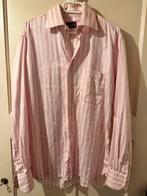 McGregor roze/wit gestreept overhemd maat L, Ophalen of Verzenden, Zo goed als nieuw, Halswijdte 41/42 (L), Roze