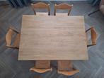 Grote Schilte tafel met 6 stoelen, Ophalen, Zo goed als nieuw, Tafel(s) en Stoel(en)