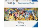 Ravensburger puzzel 1000 stukjes Disney groepsfoto panorama, Ophalen of Verzenden, 500 t/m 1500 stukjes, Nieuw