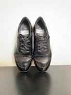 Solidus zwarte lakleer sneakers mt 6,5 K, Solidus, Ophalen of Verzenden, Zwart, Sneakers of Gympen