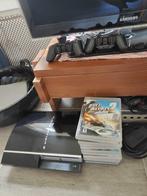 Playstation 3 + Spellen, 40 GB, Phat, Met 2 controllers, Ophalen of Verzenden