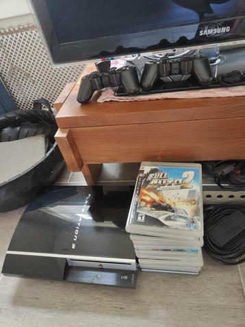 Playstation 3 + Spellen beschikbaar voor biedingen