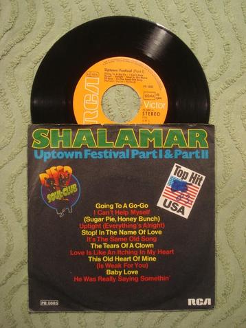 Shalamar 7" Vinyl Single: ‘Uptown festival pt. 1 & 2’ (D)  beschikbaar voor biedingen