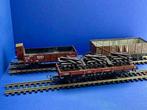 KAVEL Electron Fleischmann wagon set 4x 1/87 h0, Hobby en Vrije tijd, Gebruikt, Gelijkstroom, Fleischmann, Wagon