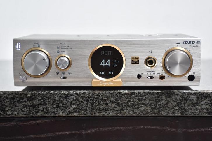 iFi Audio iDSD Pro Signature -buizen DSD DAC-, Audio, Tv en Foto, Converters, Zo goed als nieuw, Ophalen