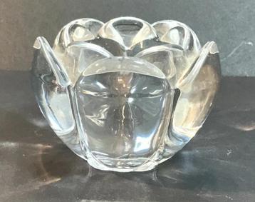 Royal Copenhagen waxinelicht houders, Lotus, 3 stuks beschikbaar voor biedingen