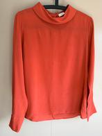 Sey Studio roest Oranje 100% Zijden Blouse - Maat 38, Maat 38/40 (M), Sey studio, Oranje, Ophalen of Verzenden