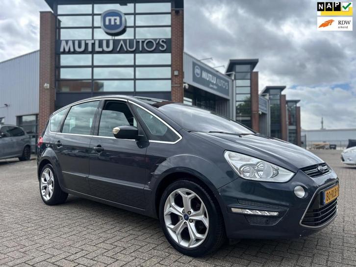 Ford S-Max 1.6 EcoBoost Titanium 7persoon. Airco PDC NAP APK, Auto's, Ford, Te koop, S-Max, ABS, Airconditioning, Centrale vergrendeling