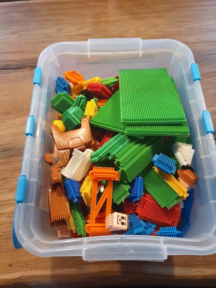 Nopper Bouwstenen - Grote Set, Kinderen en Baby's, Speelgoed | Bouwstenen, Gebruikt, Nopper, Ophalen