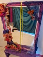 Grote spiegel met versierde rand. Gratis af te halen., Huis en Inrichting, Woonaccessoires | Spiegels, Ophalen, Gebruikt, 100 tot 150 cm