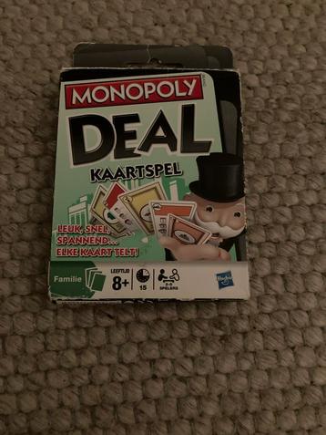 Monopoly Deal Kaartspel beschikbaar voor biedingen