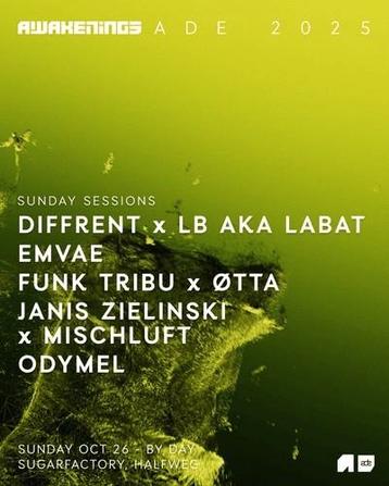 ADE - Awakenings Sunday Sessions  beschikbaar voor biedingen