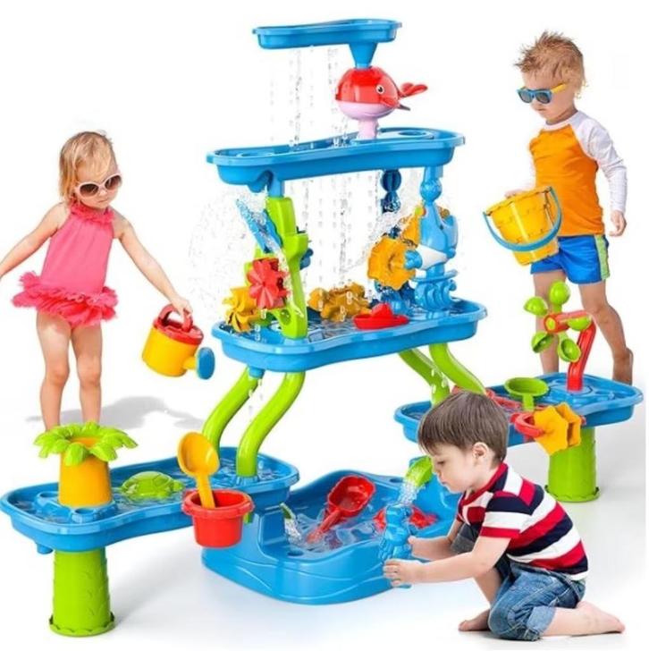 Speelgoed | SpeeltafelsWatertafel walvispret XL - Zandtafel, Kinderen en Baby's, Speelgoed | Speeltafels, Nieuw, Verzenden