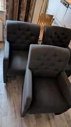 eetkamerstoelen 3 stuks., Ophalen of Verzenden, Gebruikt, Minder dan 75 cm, 50 tot 75 cm