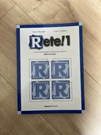 Nieuw Rete 1 Italiaans studieboek, Verzenden, Alpha, Nieuw, HBO