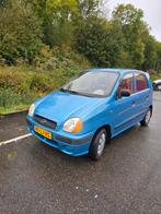 Hyundai Atos 1.0 I 2003 Blauw, Voorwielaandrijving, Stof, 4 cilinders, Origineel Nederlands