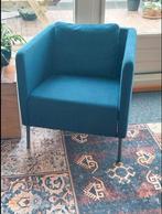 2 blauwe fauteuils, Huis en Inrichting, Fauteuils, Ophalen