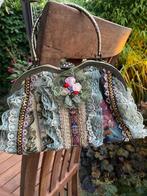 vintage tas Bulaggi, Verzenden, Zo goed als nieuw, Groen, Schoudertasje