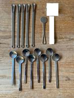 Lepel lepeltje koffielepeltje roerstaafje latte Nespresso, Ophalen of Verzenden, Zo goed als nieuw, Rvs of Chroom, Vaatwasserbestendig