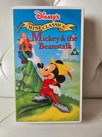 VHS Disney's Mini Classics Mickey & The Beanstalk, Gebruikt, Tekenfilm, Alle leeftijden, Ophalen of Verzenden