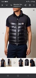 Moncler bodywarmer, Kleding | Heren, Bodywarmers, Maat 52/54 (L), Moncler, Zwart, Nieuw