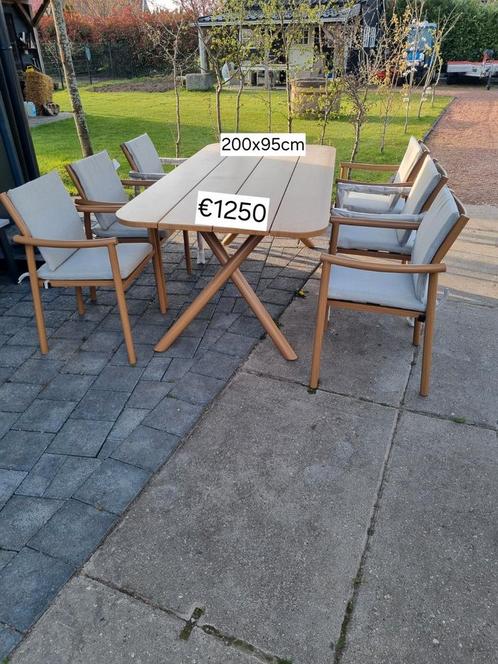 UNIEKE TUINSET MAAR 1SET VAN GEMAAKT garden impressions, Tuin en Terras, Tuinmeubel-accessoires, Nieuw, Ophalen