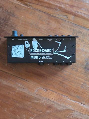 Rockboard mod 5 cabsim + DI beschikbaar voor biedingen