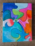 Kleurig kunstwerkje, Antiek en Kunst, Ophalen of Verzenden