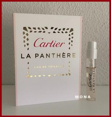 La Panthère parfum sample proefje tester monster beschikbaar voor biedingen