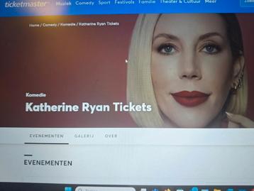 1 ticket: Katherine ryan 22 mei 20:00 beschikbaar voor biedingen