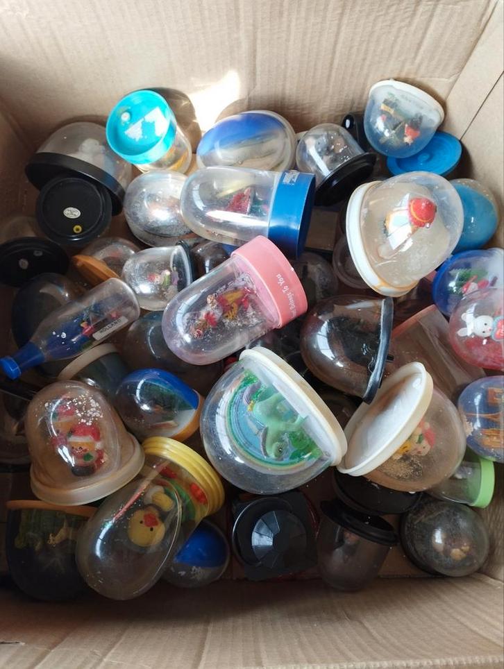 Grote verzameling schudbollen, Verzamelen, Beelden en Beeldjes, Gebruikt, Ophalen of Verzenden