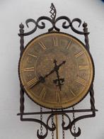 Hermle hangklok jaren 60 originele gewichten klok sixties, Ophalen of Verzenden, Gebruikt, Wandklok