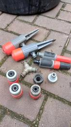 Tuinslangen  en Gardena sproeiers - Complete Set, Tuin en Terras, Tuinsproeiers, Ophalen, Gebruikt, Overige typen