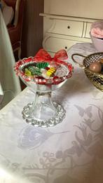 Schaaltje met snoepjes van glas, Antiek en Kunst, Ophalen of Verzenden