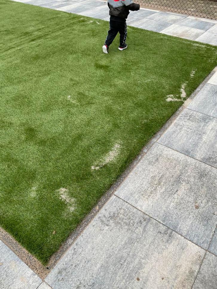 Gebruikte Kunstmat (3-delig) - Hoge Kwaliteit, Tuin en Terras, Gras en Kunstgras, Gebruikt, Kunstgras, 20 m² of meer, Ophalen