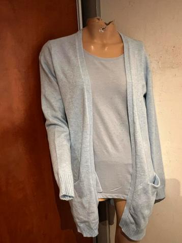 VILA twinset vest en shirt maat L  origineel zgan  beschikbaar voor biedingen