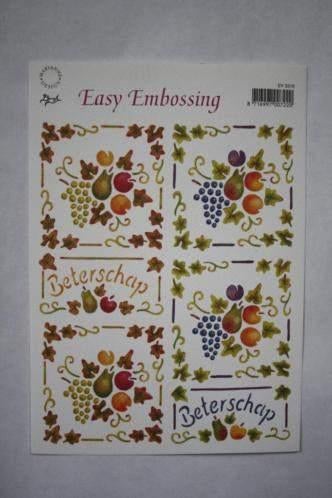 10 vellen Marianne D Easy Embossing EV3316, Ophalen of Verzenden, Nieuw, Overige thema's, Knipvel