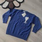 Ami Paris sweater Blauw Maat M, Ami Paris, Ophalen of Verzenden, Zo goed als nieuw, Maat 48/50 (M)