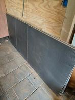 Houten platen mdf vloerplaten 4 stuks, Doe-het-zelf en Verbouw, Platen en Panelen, Ophalen, Zo goed als nieuw