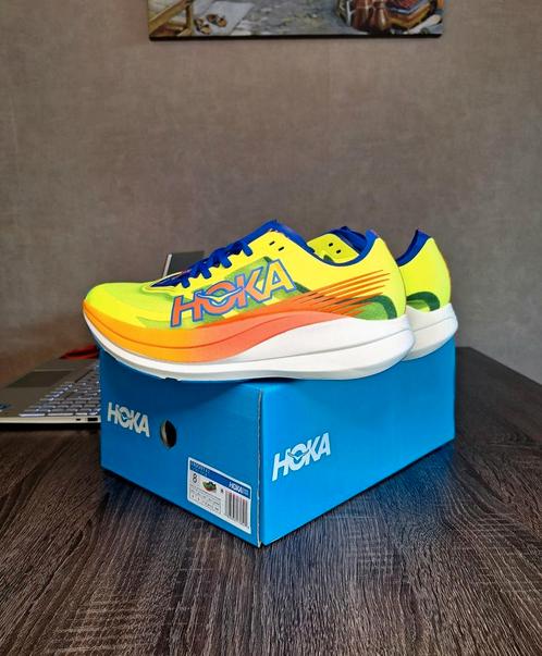 Hoka Rocket X2 Maat 41, Kleding | Dames, Schoenen, Nieuw, Sportschoenen, Groen, Ophalen of Verzenden
