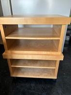 2 IKEA tv-en audiomeubels op elkaar bevestigd, op wieltjes, Huis en Inrichting, Ophalen, Gebruikt, 25 tot 50 cm, Minder dan 100 cm