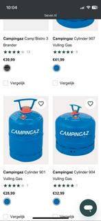Campinggaz gastank 904 om om te ruilen voor een volle tank, Caravans en Kamperen, Kampeeraccessoires, Ophalen, Gebruikt