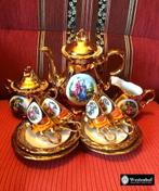 Bavaria mokka servies - koffieservies set - 22K goud, Antiek en Kunst, Ophalen of Verzenden