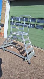 Bordestrap magazijntrap  onderhoudstrap bordeshoogte 120 cm, Ophalen, Gebruikt, Trap, Minder dan 2 meter
