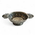 19e eeuwse zilveren brandewijnkom, Ate de Groot Boersma 1895, Antiek en Kunst, Antiek | Goud en Zilver, Ophalen of Verzenden, Zilver