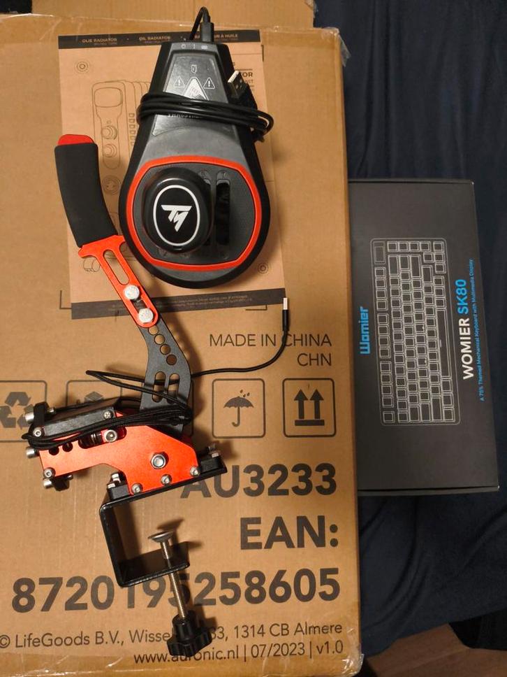 Sim Racing Set Loadcell Fanatec Thrustmaster, Spelcomputers en Games, Spelcomputers | Overige Accessoires, Gebruikt, Ophalen of Verzenden